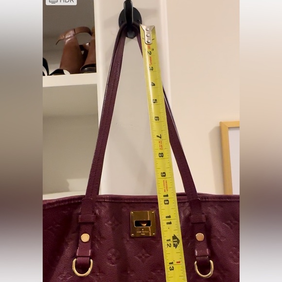 Burgundy Louis Vuitton Citadine PM Monogram Tote - Picture 13 of 13